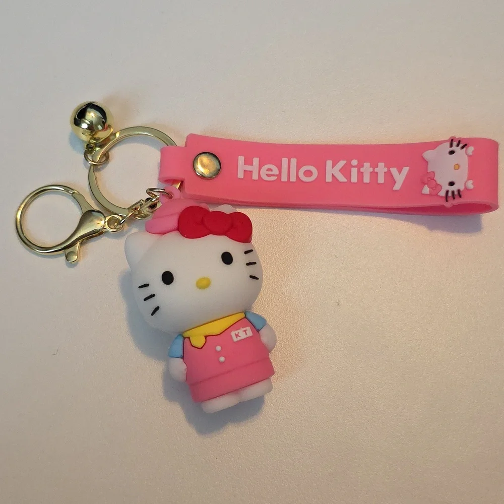 Hello Kitty Wristlet Keychain Pink - NWOT